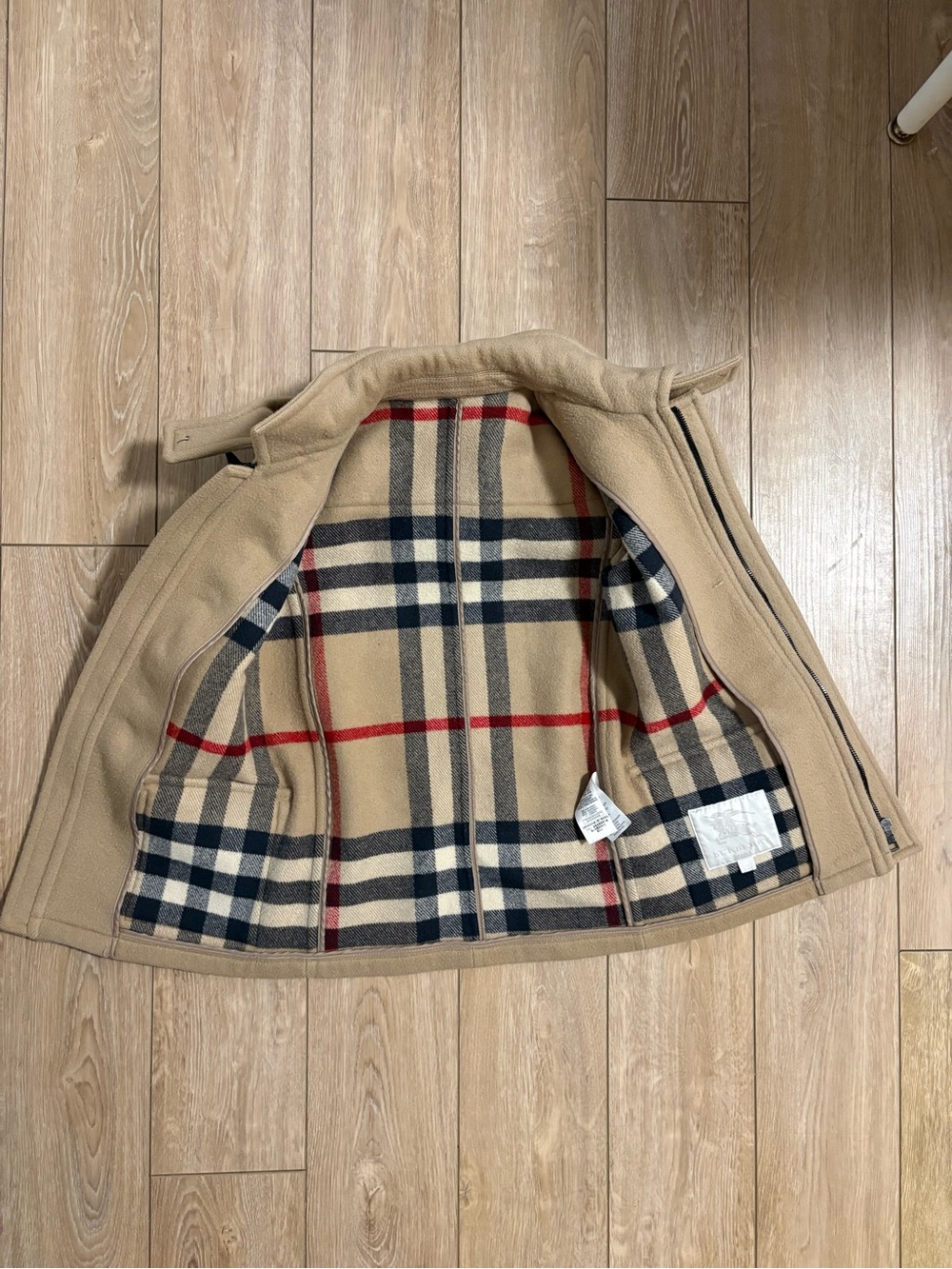 Burberry kids Wool coat jacket 8y - Picture 3 of 9
